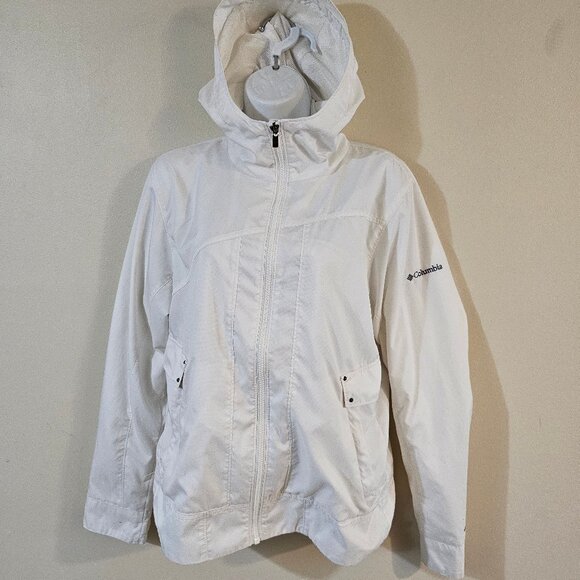 Columbia Omni-Shield Women's Hooded Lightweight Sports Jacket - Size M - Picture 1 of 7
